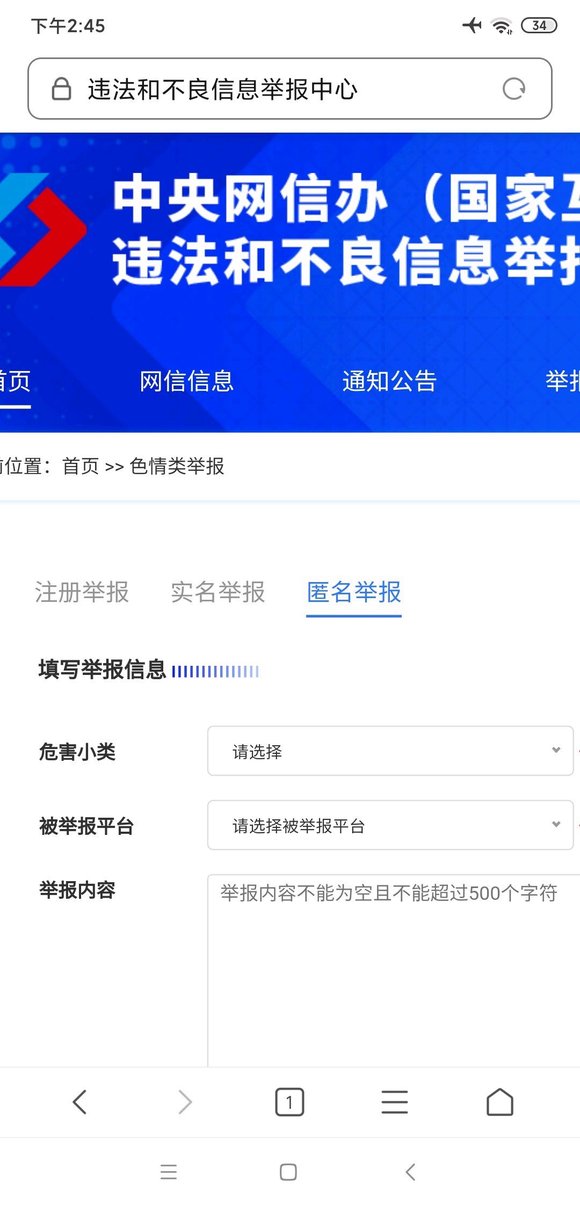 ”国家官方举报网络色情网站net.china.com.cn