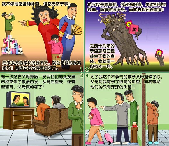 ”《父母真的老了》漫画转载