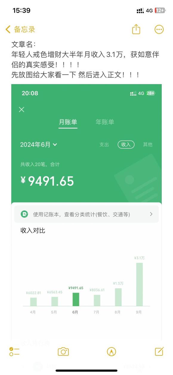 ”戒色增财半年月入3.1w获如意伴侣的真实感受