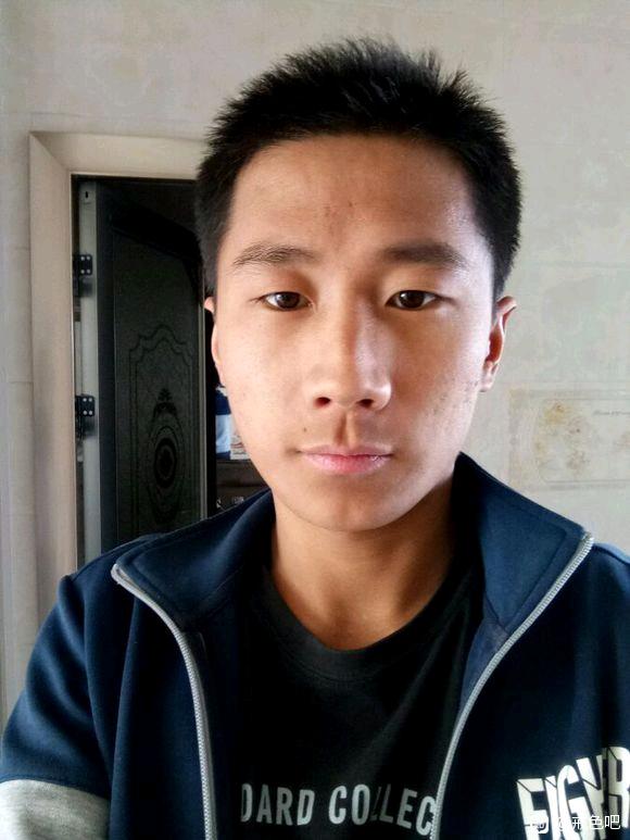 ”戒色99天对比照（前一张戒色前，后一张戒色后）