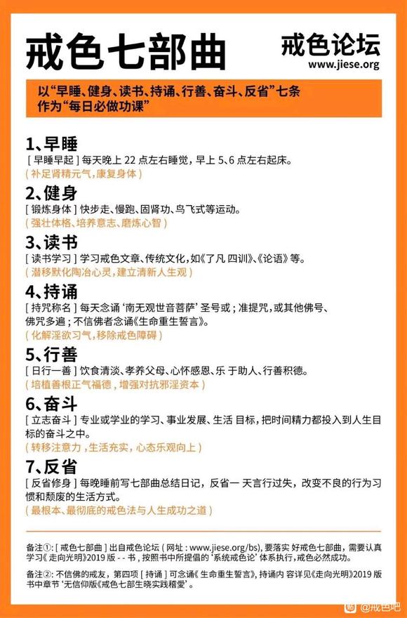 ”戒色第六天！！！